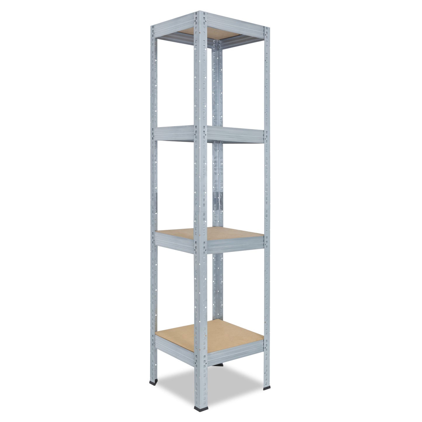 shelfplaza PRO Schwerlastregal 180x60x60 cm verzinkt mit 4 Böden