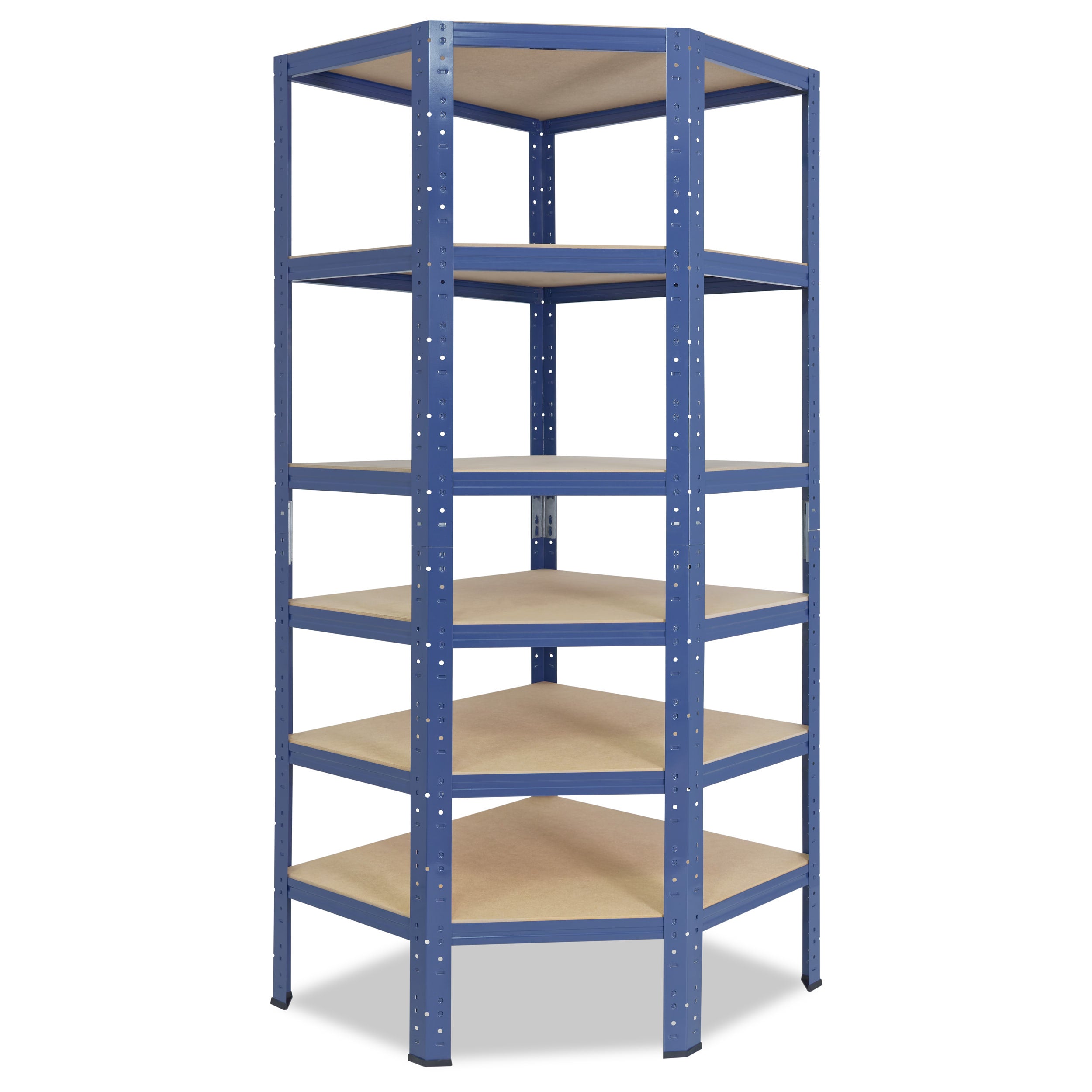 shelfplaza HOME Eckregal 180x70x45 cm blau