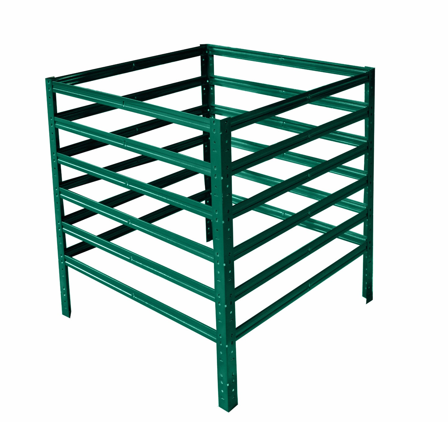shelfplaza HOME Komposter 100x100x100 cm garten grün